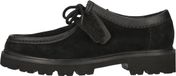 CLARKS Cleyhill Seam lage sneakers mannen zwart leer maat 46