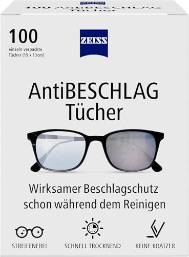 ZEISS Anti-condensdoeken, 100 stuks