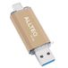 Allteq ALTQ-UC-64G USB flash drive 64 GB USB Type-A / USB Type-C 3.2 Gen 1 Goud