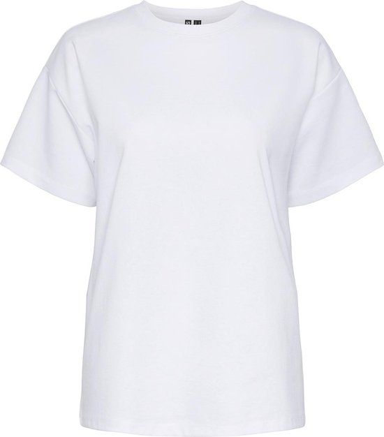 Pieces Pcskylar Ss Oversized Tee Noos - Bright White - XL