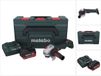 Metabo WB 18 LT BL 11-125 Quick accu haakse slijper 18 V 125 mm borstelloos + 1x oplaadbare accu 5,5 Ah + lader + metaBOX