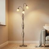 Onli Vloerlamp Alga 3 Lichten in Metaal, Bruin