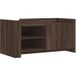 Table basse en chêne marron 100x50x50 cm bois d'ingénierie