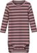 NAME IT NBNBANIO LS BODY NOOS Baby Bodies French Roast Gestreept Katoen/Modal/Elastaan Maat 56