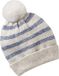 Vertbaudet Ensemble rayé pour filles bonnet + tour de cou + moufles/gants