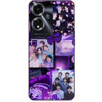 Maniacase Etui Oppo A59 5G BTS CONCEPT VIOLET