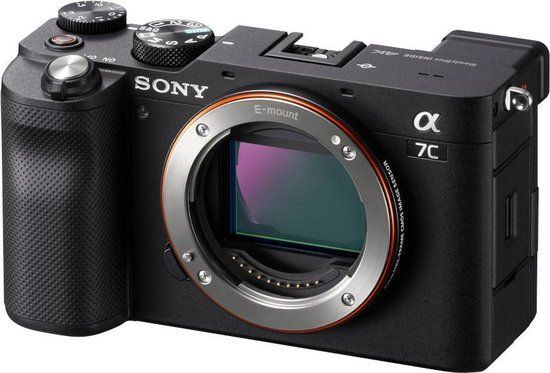 Sony Alpha 7C Compact Camera - 24.2MP, CMOS, 4K, Black