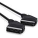 Allteq Scart kabel - 10 meter - Zwart