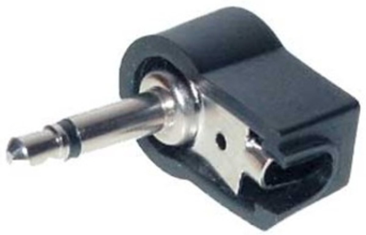 S-Impuls 3,5mm Jack (m) connector - plastic / haaks - 2-polig / mono