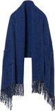 Desigual Sjaal Long Scarf Azul Oscuro Donkerblauw