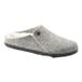 Birkenstock Zermatt Regular Shearling Felt T. 45 Gris Unisexe