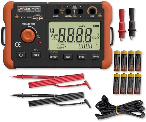 LEAGY VAD78 Digitale Isolatieweerstand Tester