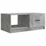 vidaXL Salontafel Betongrijs 90 x 50 x 37 cm Bewerkt hout