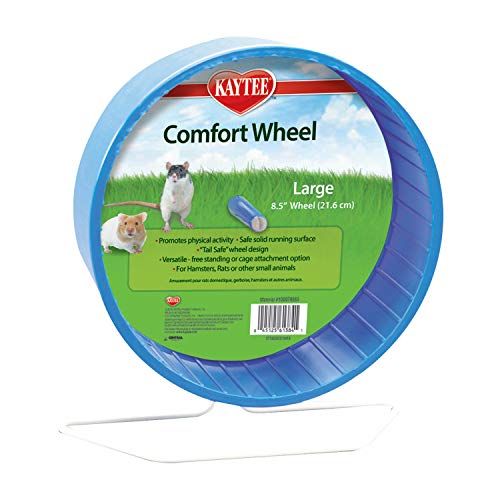 Kaytee Comfort Exercise Wheel - 8.5 inch - Large - for Hamsters, Mice, Rats (Various Colors)
