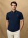 Hackett Heritage Tipped Polo à manches courtes Bleu S Homme