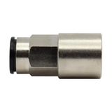 Rechte RIEGLER Value Line 115930-46.018-6-E rechte schroef G 1/8 i, MS v. Ø 6 mm