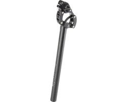 M-Wave Zadelpen Parallelogram 31.6mm - 350mm - Zwart - Aluminium - Mountainbike