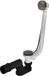 Hotbath Mate P032 badoverloop verlengd PVD gunmetal geborsteld