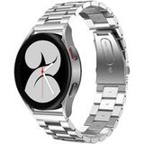 Strap-it Samsung Bracelet acier Galaxy Watch 4 40mm (argent)