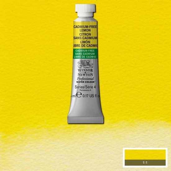 Winsor & Newton Professional Aquarelverf 5ml | Cadmium-Free Lemon