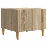vidaXL Salontafel met lade Sonoma Eiken 49 x 50 x 40 cm Bewerkt hout