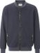 Babista heren Sweatvest EMANORO donkerblauw - Plus Size - 64/66