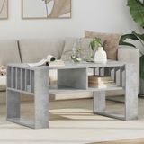 vidaXL Salontafel betonlook, grijs, 92 x 49,5 x 45 cm, houtvezel