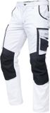 PUMA Workwear Precision X - Stretch Werkbroek met Kniezakken en Versterkte Knieën - Wit/Zwart - 52