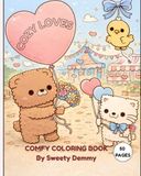 COZY LOVES: A Cozy Cute Coloring Book Filled with Love, Warmth, and Happiness