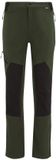 Regatta Questra Wandelbroek Mannen Donker Kaki/Zwart Polyester/Elastaan