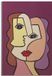 Mauro Ferretti Peinture Impression Visage Nouveau -b 60×3×90 cm