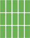 Herma weckpot etiket stickers - groen - 20 x 50 mm - 480x stickers - verwijderbaar