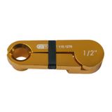 KS Tools 115.1276 Scharen-ontgrendeling, aluminium geel, 1/2