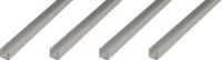 Alberts 4 x U-Profil, Aluminium, 13 x 16 x 13 x 1,5 mm, lengte 1 m, zilverkleurig geanodiseerd