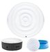 Housse ronde pour jacuzzi et piscine 160 cm imperméable