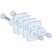 Schneider Electric LVS04641 PrismaSeT-P, Linergy BS, verbinding, horizontaal, voor raildoorsnede 80x5mm, 80x10mm, 100x10mm Verdeelkastaccessoire 1 stuk(s)