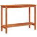 Console Table, Side Table, End Table, Console Table Waxed Brown 110 X 40 X 80 Cm Solid Pine