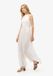 Superdry Geborduurde jumpsuit Dames Off White UK16-EU44 Mouwloos Viscose/Modal Slim Fit Lente/Zomer 2023