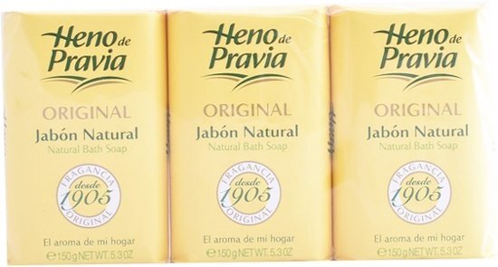 Heno de Pravia Original Natural Soap 3x150g