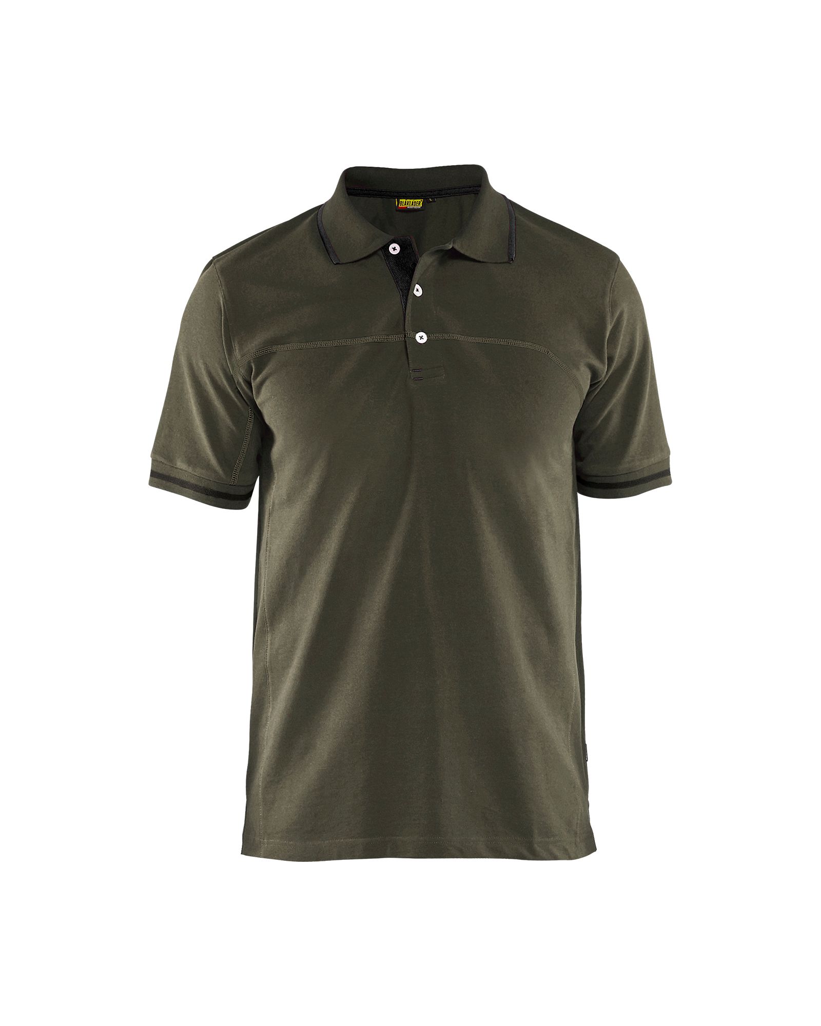 Blåkläder 3389 Poloshirt - Groen/zwart - XL