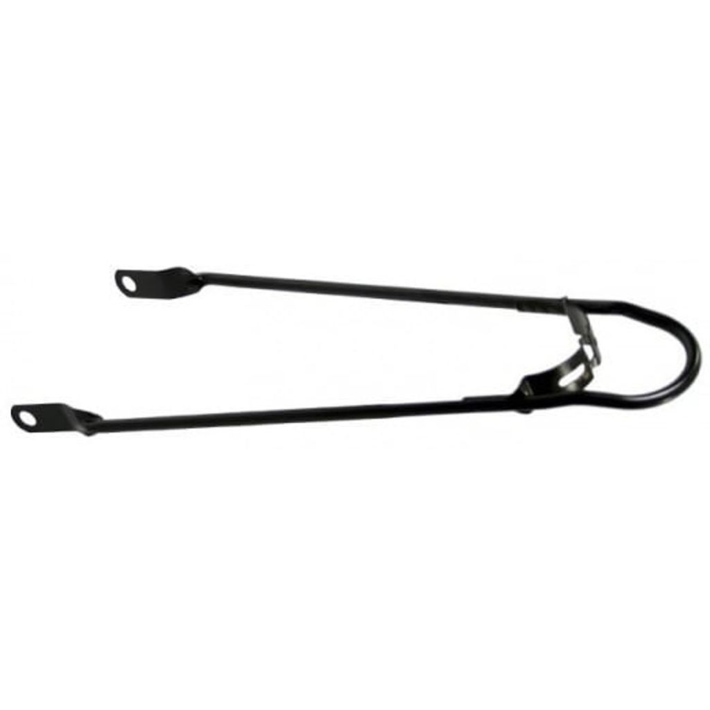 Amigo spatbordstang met bumper 24 inch staal zwart per stuk