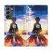 Beschermhoes Samsung Galaxy S21 Plus Beschermhoes van leer, Manga Attack Titans zon