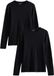 Next Heren Set van 2 thermische tops met lange mouwen - Blauw