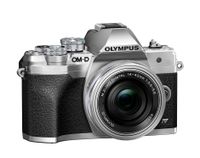 Olympus OM-D E-M10 Mark IV systeemcamera + 14-42mm EZ lens - Zilver