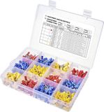 TRU COMPONENTS TC-11894508 Assortiment kabelschoenen 0.5 mm² - 6.0 mm² Rood, Blue, Geel 520 stuk(s)
