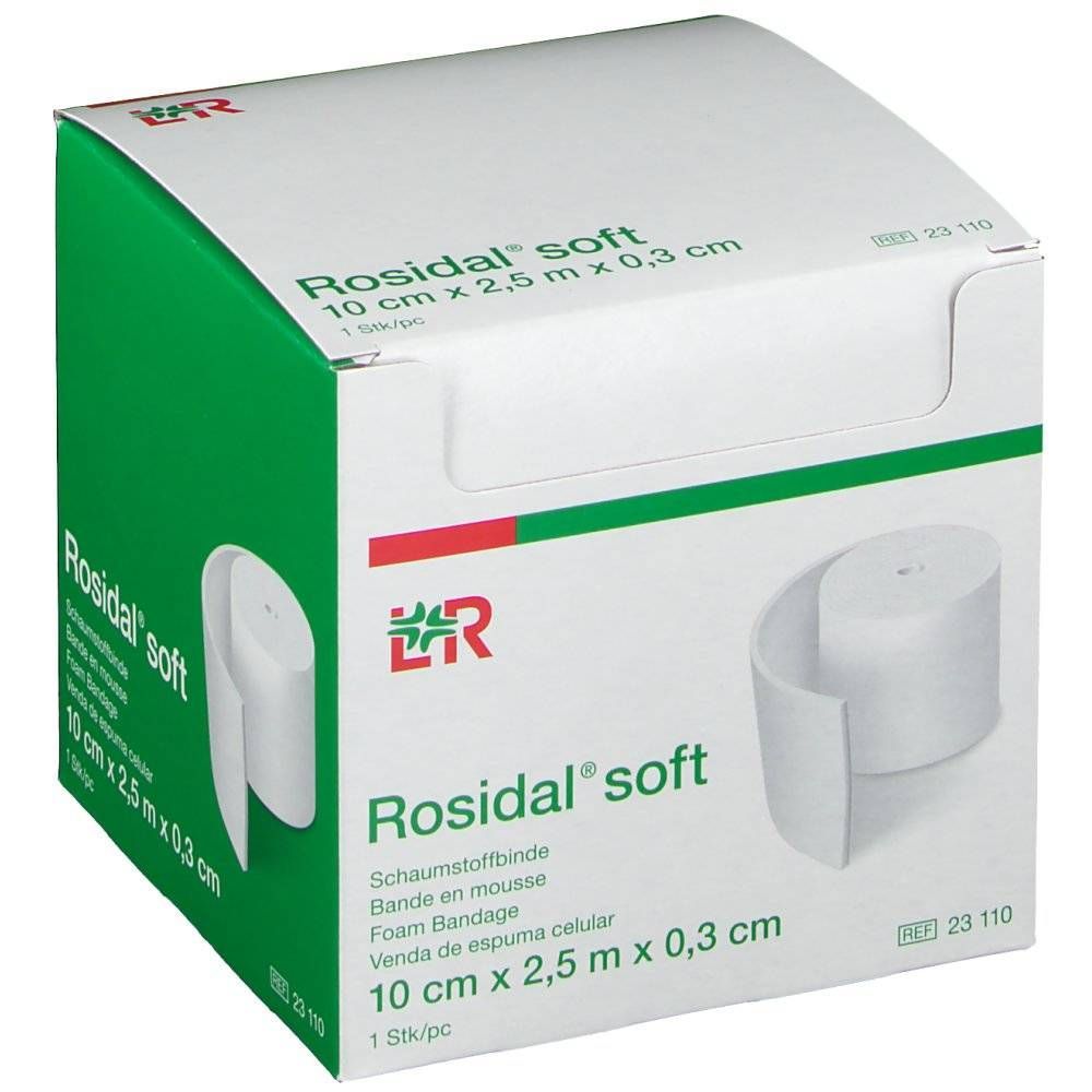 Lohmann & Rauscher Rosidal Soft - 10cm x 0.3cm x 2.5m - 1 st
