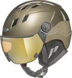 CP Corao+ Casque de ski avec visière marron L