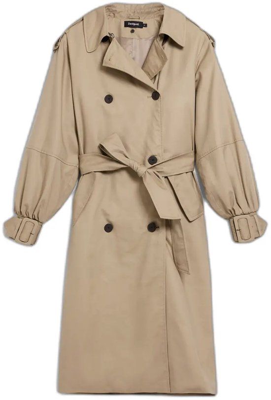 Desigual Damesparka Polo Beige L