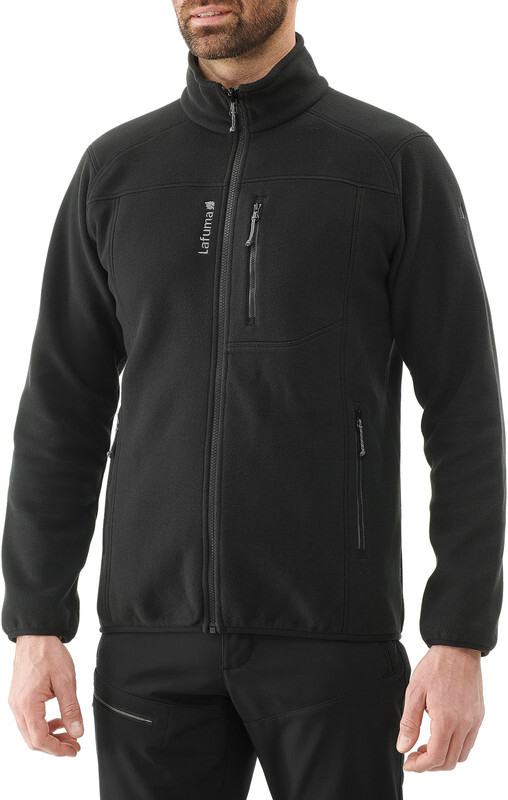 Lafuma Access Zip-In Jack Heren, black/carbone grey S 2019 Fleece jassen