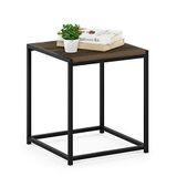 Furinno Camnus Bijzettafel met 1 legplank, hout, 40 x 40 x 45,29 cm